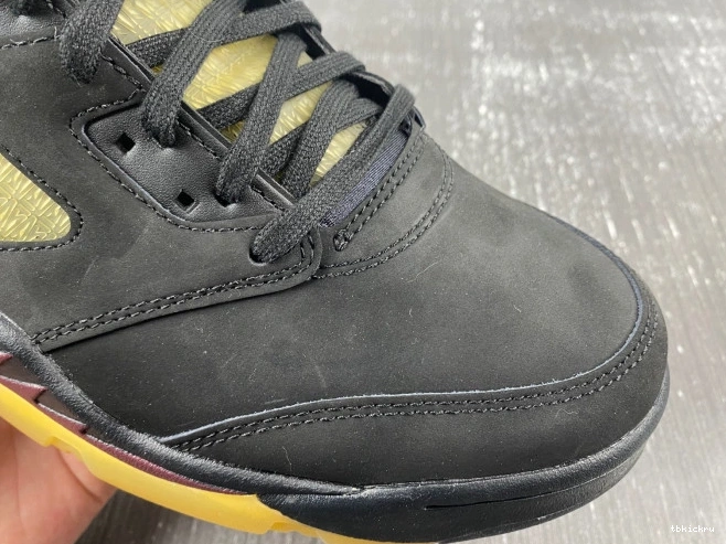 Rep TBkick 5 Black FD1330-001 Maniere x Air A Jordan Ma 0722